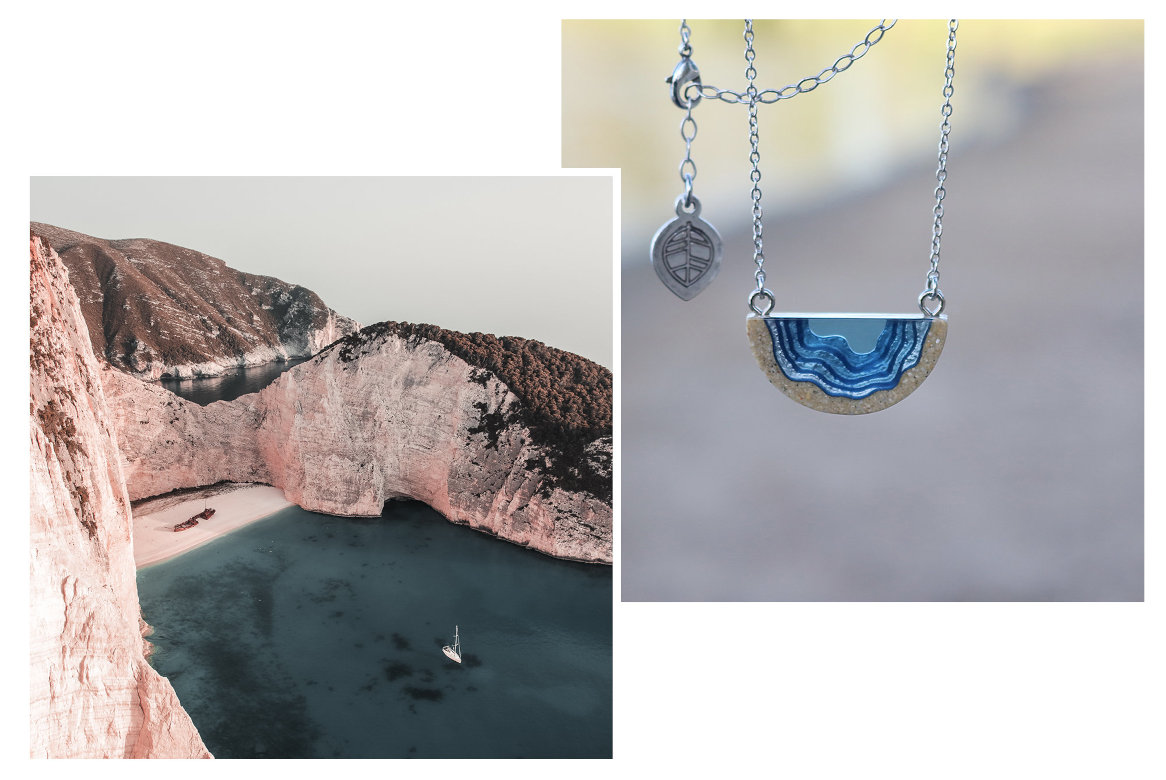 Inlet Necklace and coastline inspiration